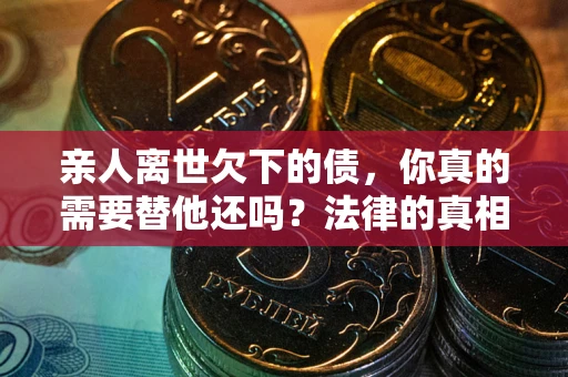 济南亲人离世欠下的债，你真的需要替他还吗？法律的真相或许与你想的不一样